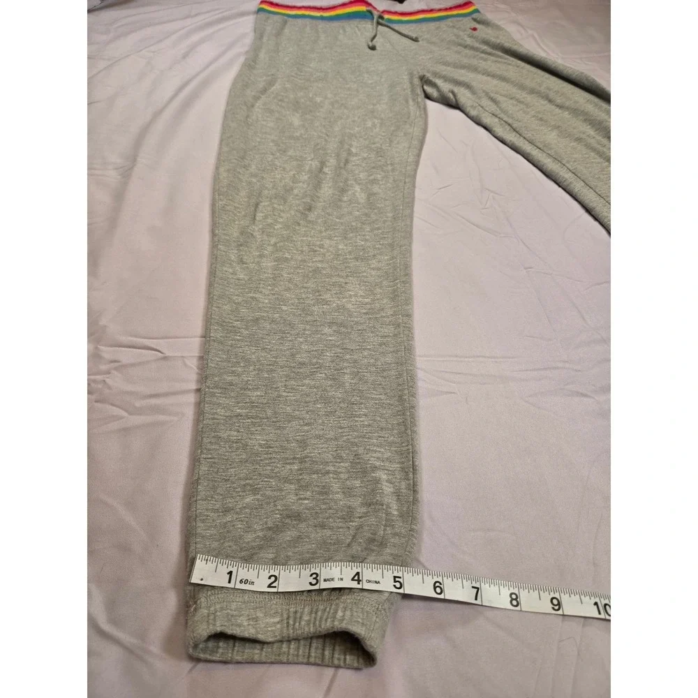 p.j. salvage Rainbow Grey PJ Pants L Soft Casual Relax Comfortable Sleep Lounge‎
